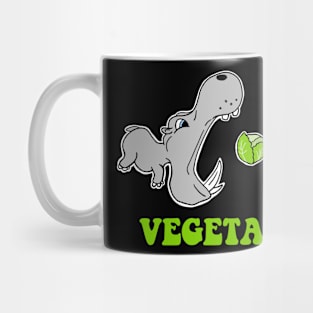 Vegetarian Hippo Mug